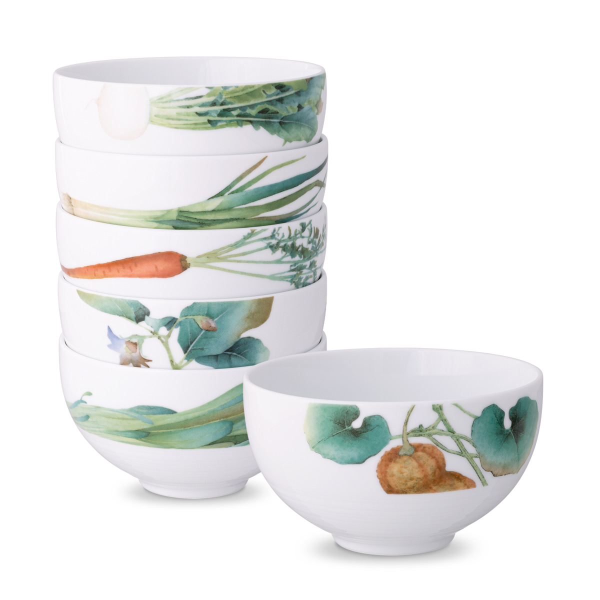 Rice Bowls, Set of 6, 5.25", 21 oz.