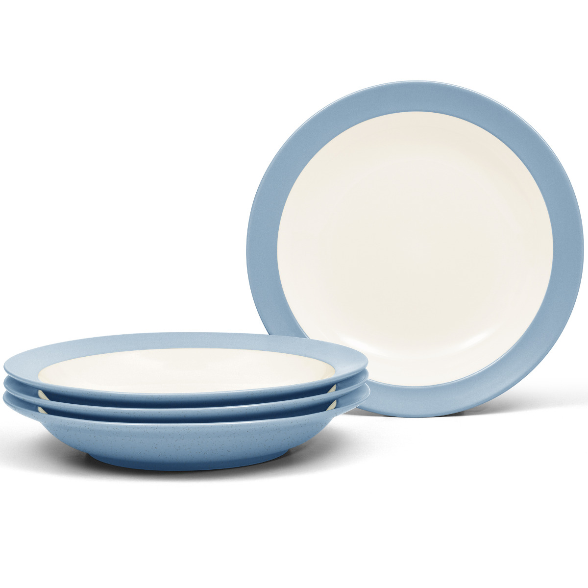 Noritake Colorwave Ice Set of 4 Large Pasta Bowls