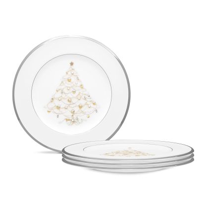 Holiday Accent Plate, Set of 4, 8 1/2"