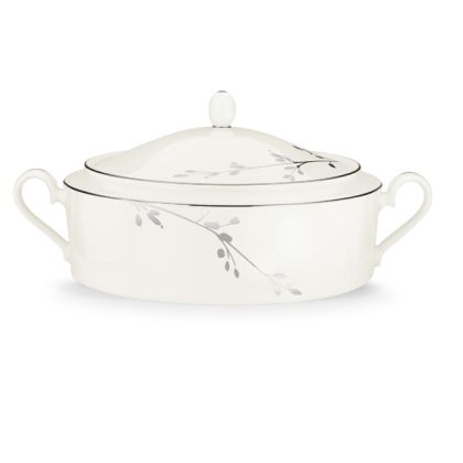 Noritake Birchwood Covered Vegetable Bowl