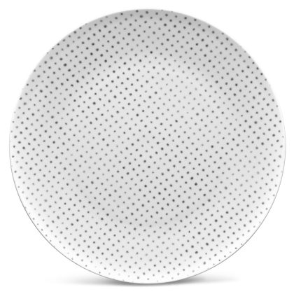 Coupe Dots Dinner Plate, 11"