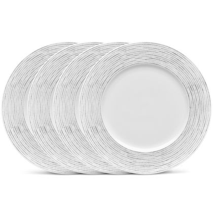 Rim Stripe Dinner Plate, 11", Set of 4