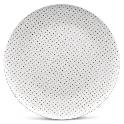 Coupe Dots Dinner Plate, 11"