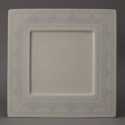 Square Rim Plate, 10 1/2"