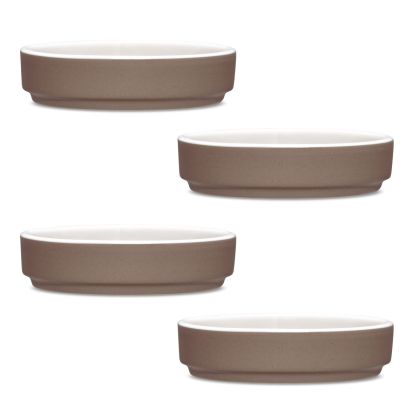 Mini Plate, 3 3/4", Stax, Set of 4
