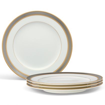 Noritake Brilliance Set of 4 Salad/Dessert Plates