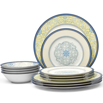 【値下げ⭐︎】Noritake シルクロード 16点セット Noritake Menorca Palace 5-Piece Place Setting