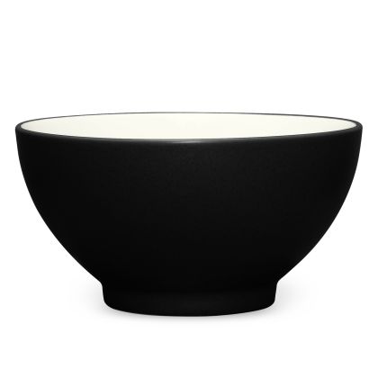Noritake Colorwave Graphite Set of 4 Soup/Cereal Bowls