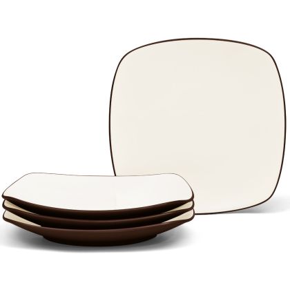 Salad/Dessert Plate, Square, 8 1/4", Set of 4