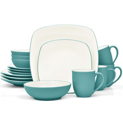 16-Piece Set - Square, Service for 4