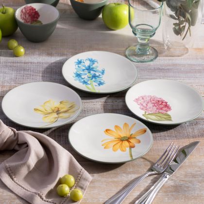 Colorwave Floral Mini Bowls, Appetizer Plates, and Accent Plates