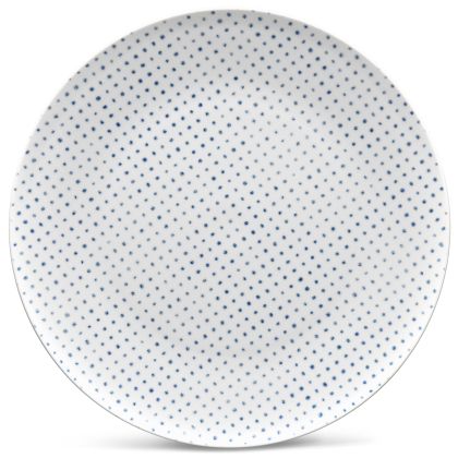 Coupe Dots Dinner Plate, 11"