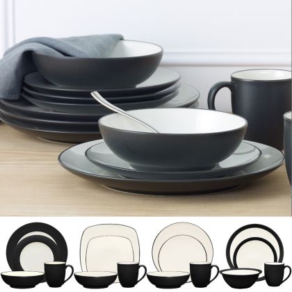 Noritake Colorwave Clay 10.5 In., 27 Fl. Oz. Tan  Stoneware Pasta Bowls Set Of 4 5101 560d