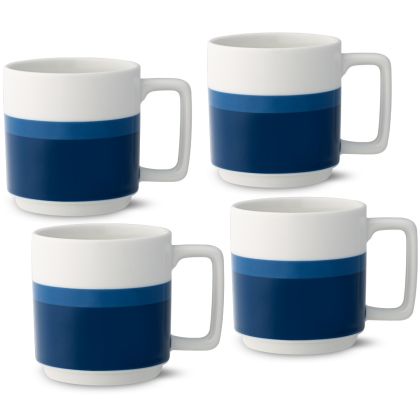 Mug, 16 oz., Stax, Set of 4