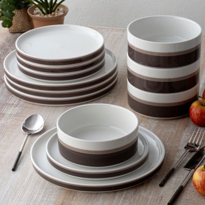ColorStax Stripe Brown