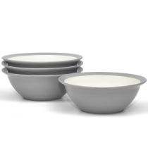 Bowl, Soup/Cereal, Curve, 7", 22 oz., Set of 4