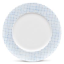 Rim Dot Dinner Plate, 11"