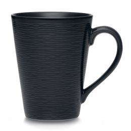 Noritake Colorscapes BoB Swirl (Black on Black) Soup/Cereal Bowl