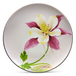Accent/Luncheon Plate, Floral, 8 1/4" (Columbine)